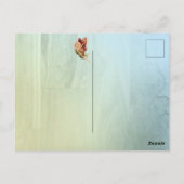 フェアリーコテージコアマッシュルームティーカップデコール ポストカード (裏面)