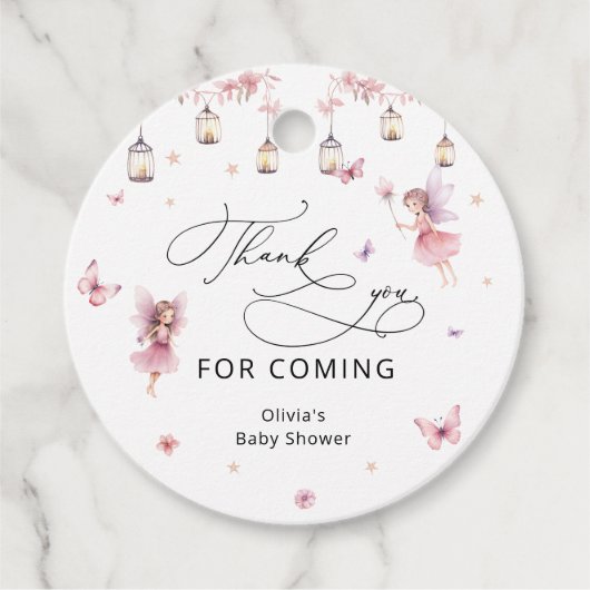 フェアリーサンキューユーメッセージカード フェイバータグ (正面)