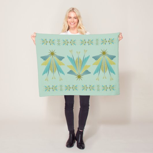 フェアリースターズスモールピスタチオフリースブランケット フリースブランケット (インサイチュ)