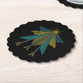 フェアリースターズブラック紙コースター ペーパーコースター (アングル)