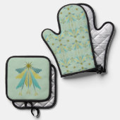 フェアリースターズ・ピスタチオ 鍋つかみ&鍋敷きセット (正面/裏面)