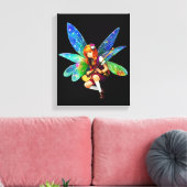 フェアリーズホールディングミュージカル楽器 キャンバスプリント (インサイチュ (リビング))