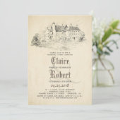 フェアリータブルオールドキャッスルヴィンテージリハーサルディナー 招待状 (スタンド正面)