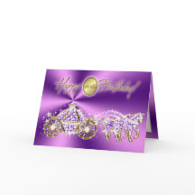 フェアリータールコーチ児童誕生日カード