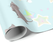 フェアリーターレネズミズ&ジェムズインブルー ラッピングペーパー (ロールコーナー)