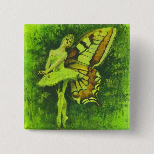 フェアリーダンサボタン 缶バッジ (正面)