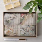 フェアリーダンサーコラージシートミュージックデカップティッシュ 薄葉紙 (ギフト)