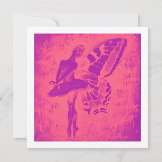 フェアリーダンサー招待状 招待状 (正面)