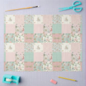 フェアリーティーパーティーフローラピンクローズベビー子供部屋 薄葉紙 (クラフト)