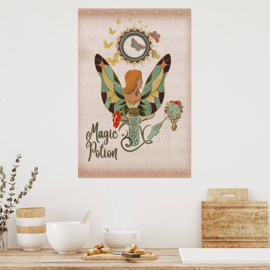 フェアリーテイルズ&魔法モーメント ポスター (キッチン)