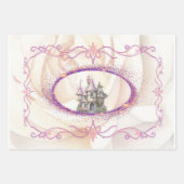 フェアリーテイルプリンセス誕生日 ラッピングペーパーシート (正面2)