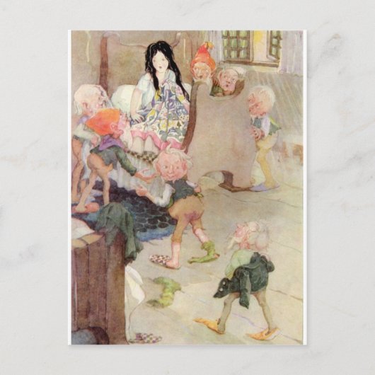 フェアリーテスク – 白雪姫 ポストカード (正面)