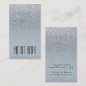 フェアリーテリーシルバーグリッターグラムグラマシックカスタムホテル 名刺 (正面/裏面)