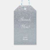 フェアリーテリーシルバーグリッタースパークルパーティーフェイスグラム ギフトタグ (正面)