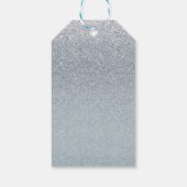 フェアリーテリーシルバーグリッタースパークルパーティーフェイスグラム ギフトタグ (裏面)