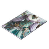 フェアリーテレ春パステルフローラガウン ノートブック (左側)