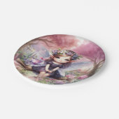 フェアリーテーマパーティープレート ペーパープレート (アングル)