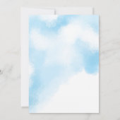 フェアリーテールガーデン誕生日 招待状 (裏面)