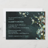 フェアリーテールツリーブライダルシャワー 招待状 (裏面)