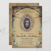 フェアリーテールフォレスト魔法鏡フォト招待状 招待状 (正面/裏面)