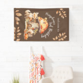 フェアリーハウスウッドランドクリーチャーバースデーパーティー 横断幕 (インサイチュ)