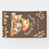 フェアリーハウスウッドランドクリーチャーバースデーパーティー 横断幕 (横)