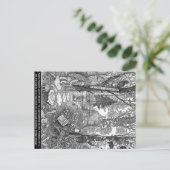 フェアリーハウスハガキ#2 ポストカード (スタンド正面)