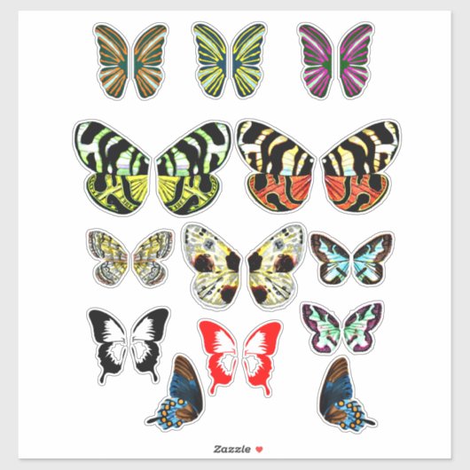 フェアリーバタフライウィングスアートスクラップブック作り シール (シート)