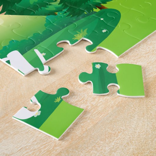 フェアリーパーソナライズされたチャイルドネームパズル ジグソーパズル (側面)