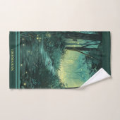 フェアリーパーソナライズされたライトフォレスト ハンドタオル (ハンドタオル)