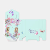 フェアリーパーティーガーデンフェアリー誕生日フェイスボックス フェイバーボックス (折り畳みなし)