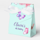 フェアリーパーティーガーデンフェアリー誕生日フェイスボックス フェイバーボックス (正面サイド)