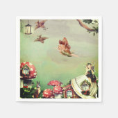 フェアリービレッジデクページティッシュペーパー スタンダードカクテルナプキン (正面)