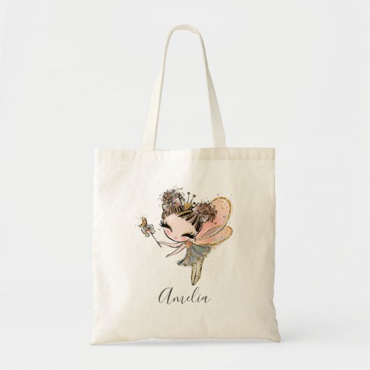 フェアリーピクシーエンチャントマジカルガールネームショッピング トートバッグ (正面)