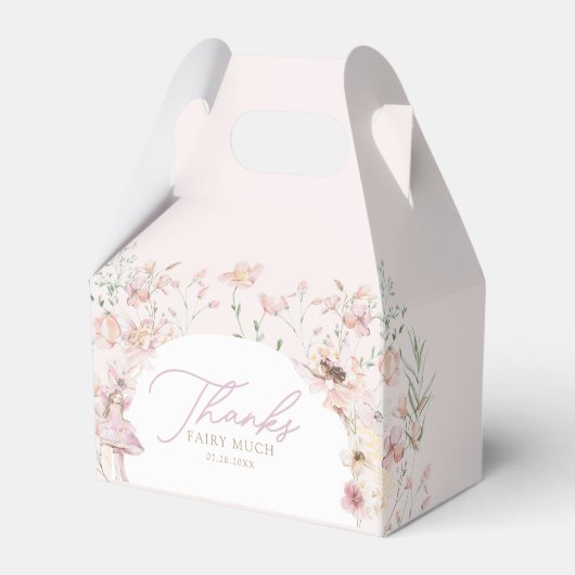 フェアリーピンクフローラガールズ誕生日 フェイバーボックス (正面サイド)