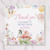 フェアリーファーストお洒落バースデーパーティースクエア フェイバータグ (正面)