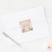 フェアリーファーストテーマガールズファーストパーティー スクエアシール (封筒)