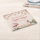 フェアリーファーストテーマガールズファーストパーティー スクエアペーパーコースター (アングル)