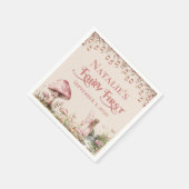 フェアリーファーストテーマガールズファーストパーティー スタンダードカクテルナプキン (角)