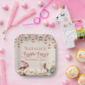 フェアリーファーストテーマガールズファーストパーティー ペーパープレート (パーティー)