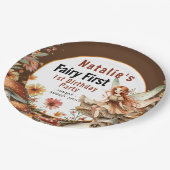 フェアリーファーストテーマガールズファーストパーティー ペーパープレート (アングル)