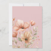 フェアリーファーストテーマガールズファーストパーティー 招待状 (裏面)