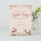 フェアリーファーストテーマガールズファーストパーティー 招待状 (スタンド正面)