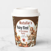 フェアリーファーストテーマガールズファーストパーティー 紙コップ (裏面)