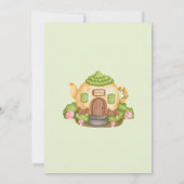 フェアリーファーストテーマ1stフォレスト誕生日パーティー 招待状 (裏面)