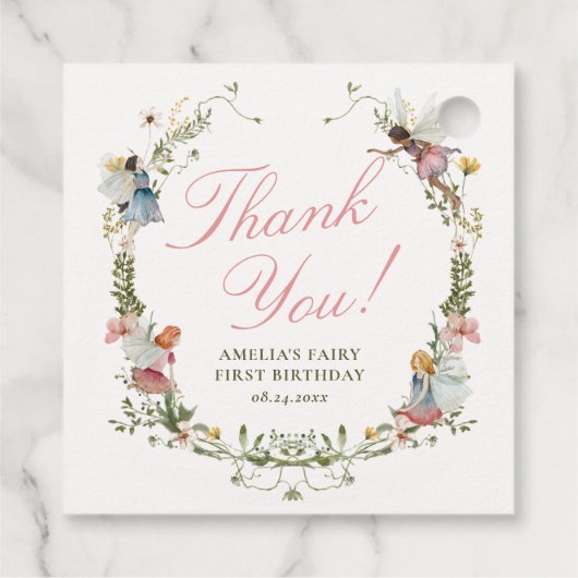 フェアリーファーストヴィンテージフローラ誕生日 フェイバータグ (裏面)