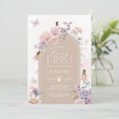 フェアリーファースト誕生日エンチャントガーデンパーティー 招待状 (スタンド正面)