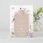 フェアリーファースト誕生日エンチャントガーデンパーティー 招待状 (スタンド正面)