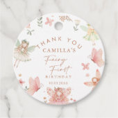 フェアリーファースト誕生日ガール フェイバータグ (正面)