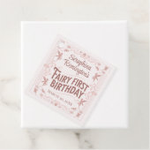 フェアリーファースト誕生日ピンクスウィートガールズデイパーティー フェイバータグ (インサイチュ)